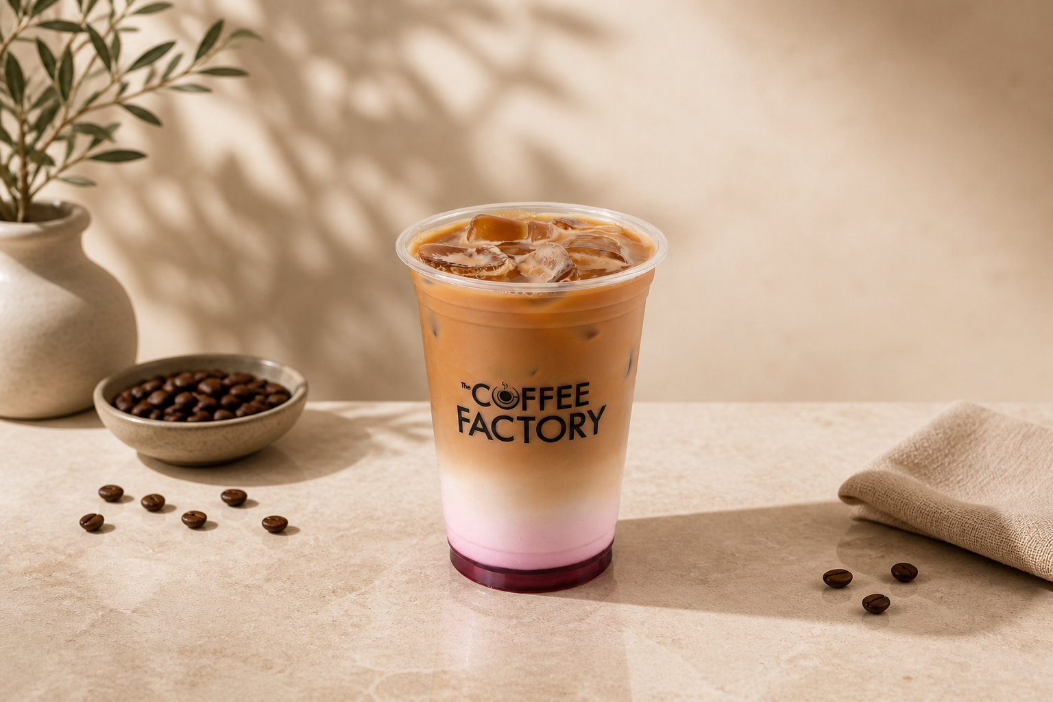 ICED BERRY LATTE